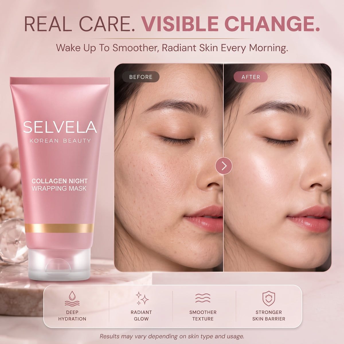 Selvela Collagen Night Wrapping Mask