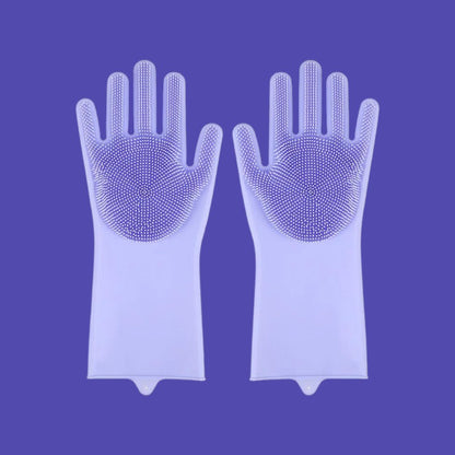 FurScrub | Pet Grooming Gloves - Selvela