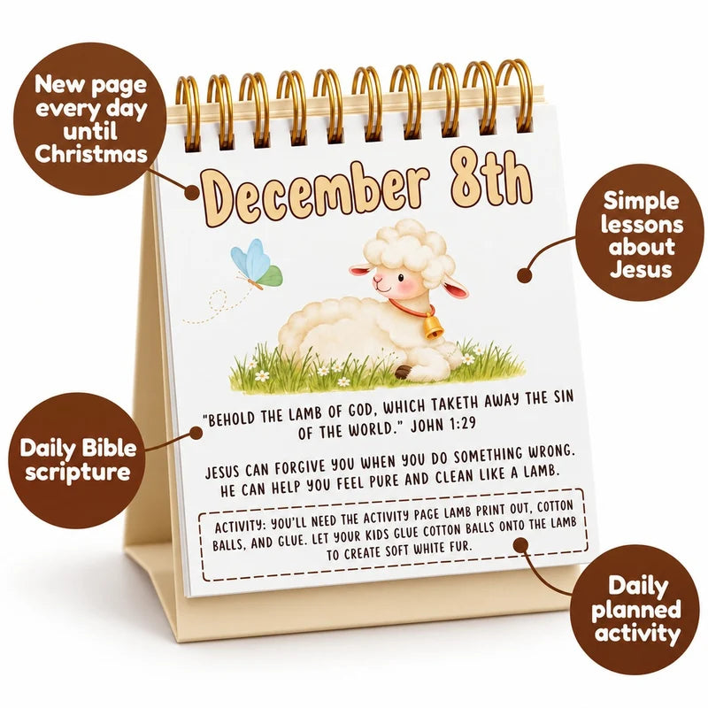 Selvela Christmas With Jesus Countdown Kit