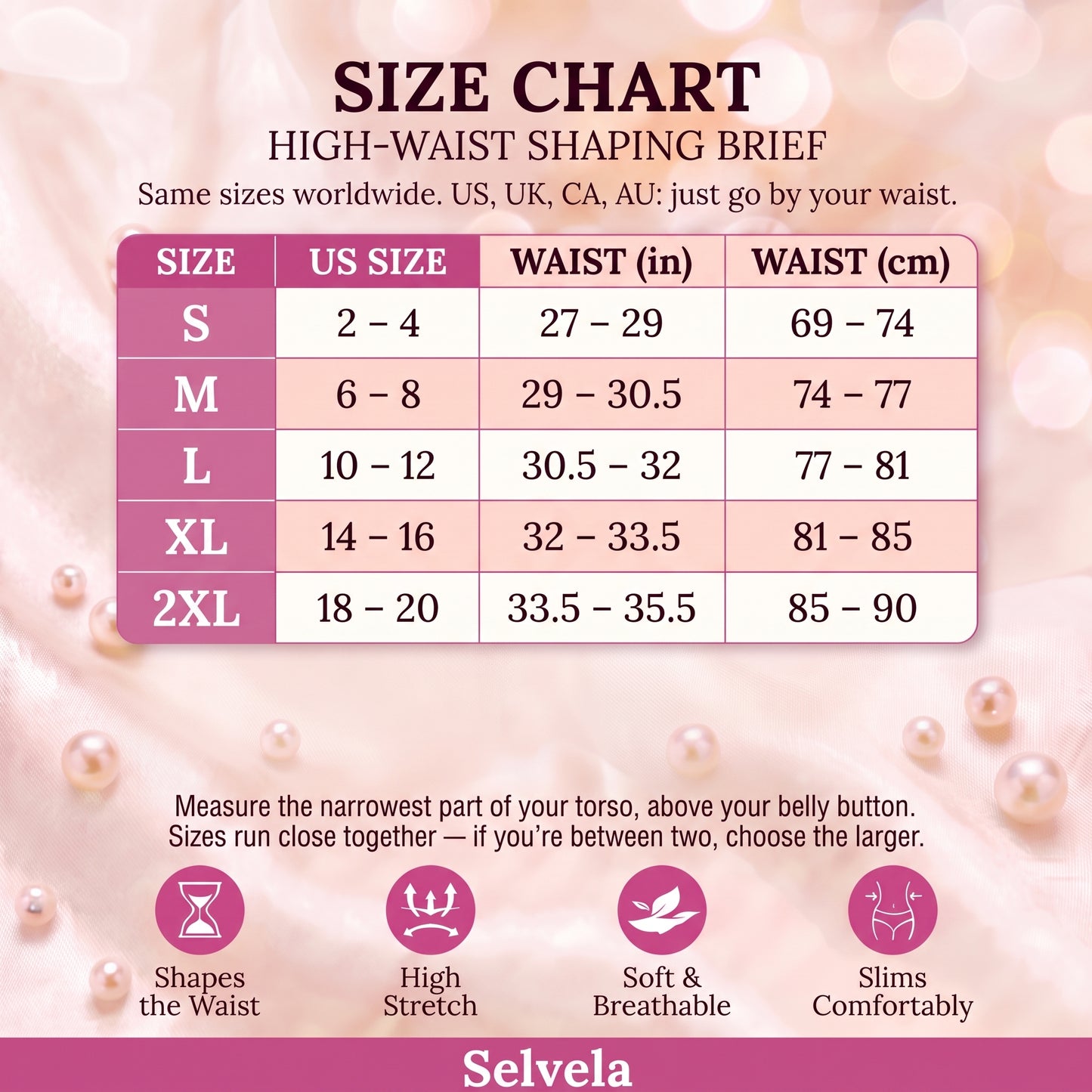 Selvela Sculpt Brief