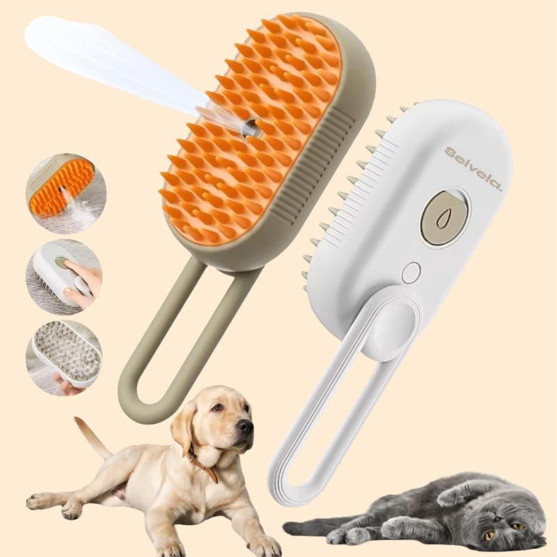 HydroGroom | 3-in-1 Pet Hair Removal Brush - Selvela