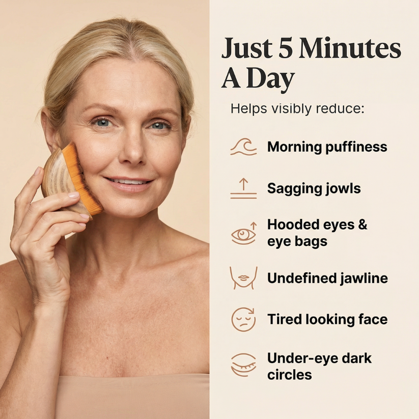 Selvela Lymphatic Face Brush