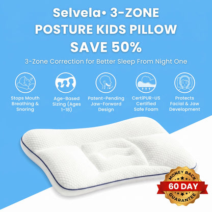 Selvela Posture Kids Pillow