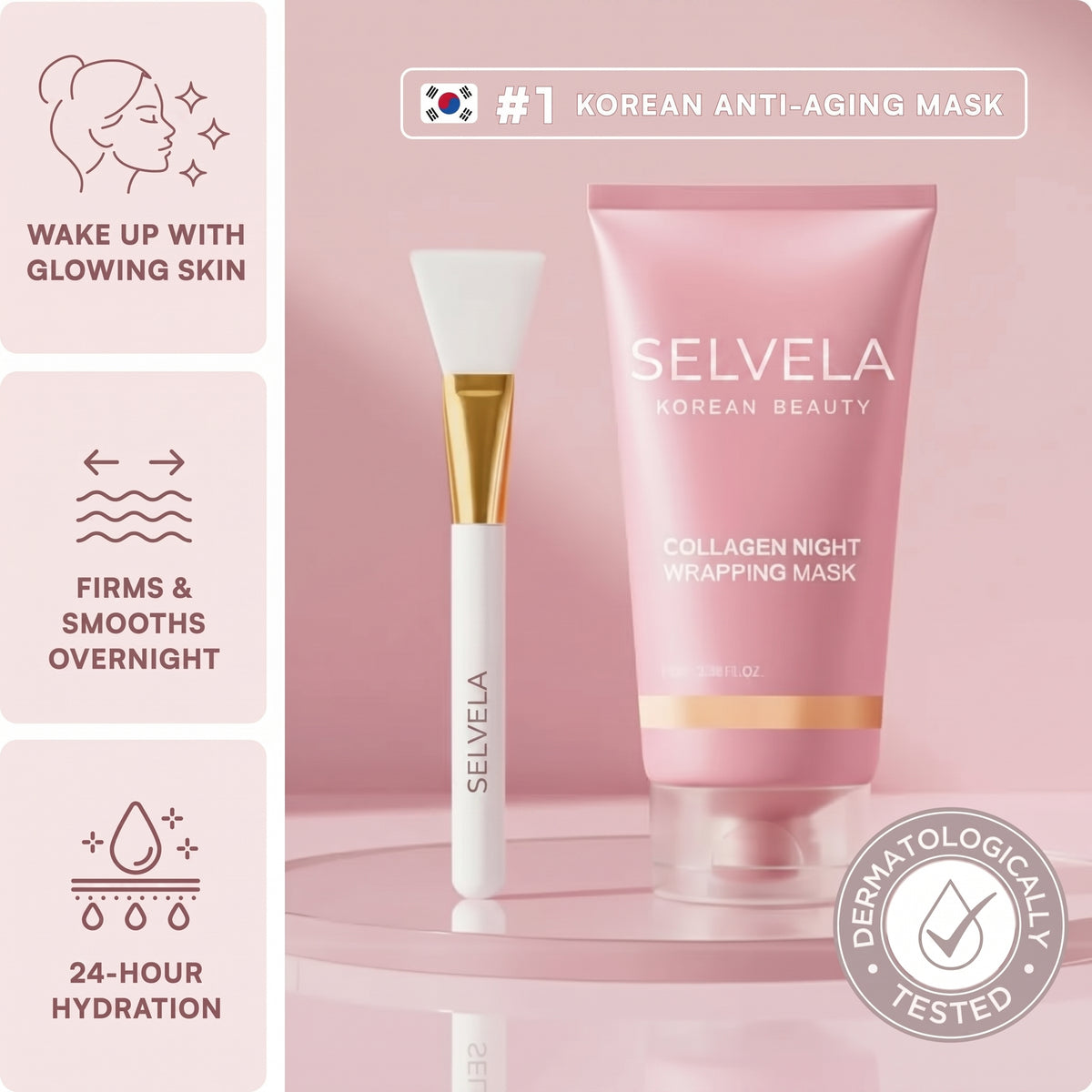 Selvela Collagen Night Wrapping Mask