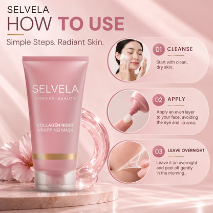 Selvela Collagen Night Wrapping Mask