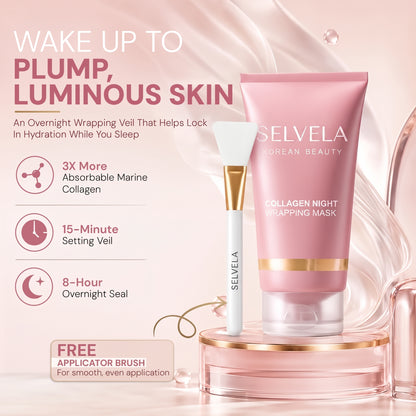 Selvela Collagen Night Wrapping Mask