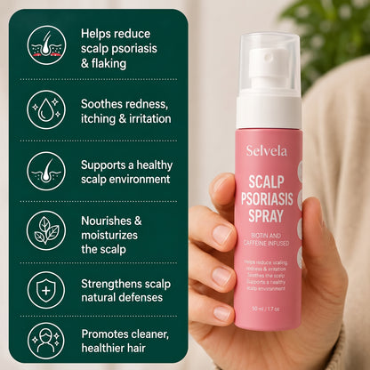 Selvela Anti Scalp Psoriasis Spray