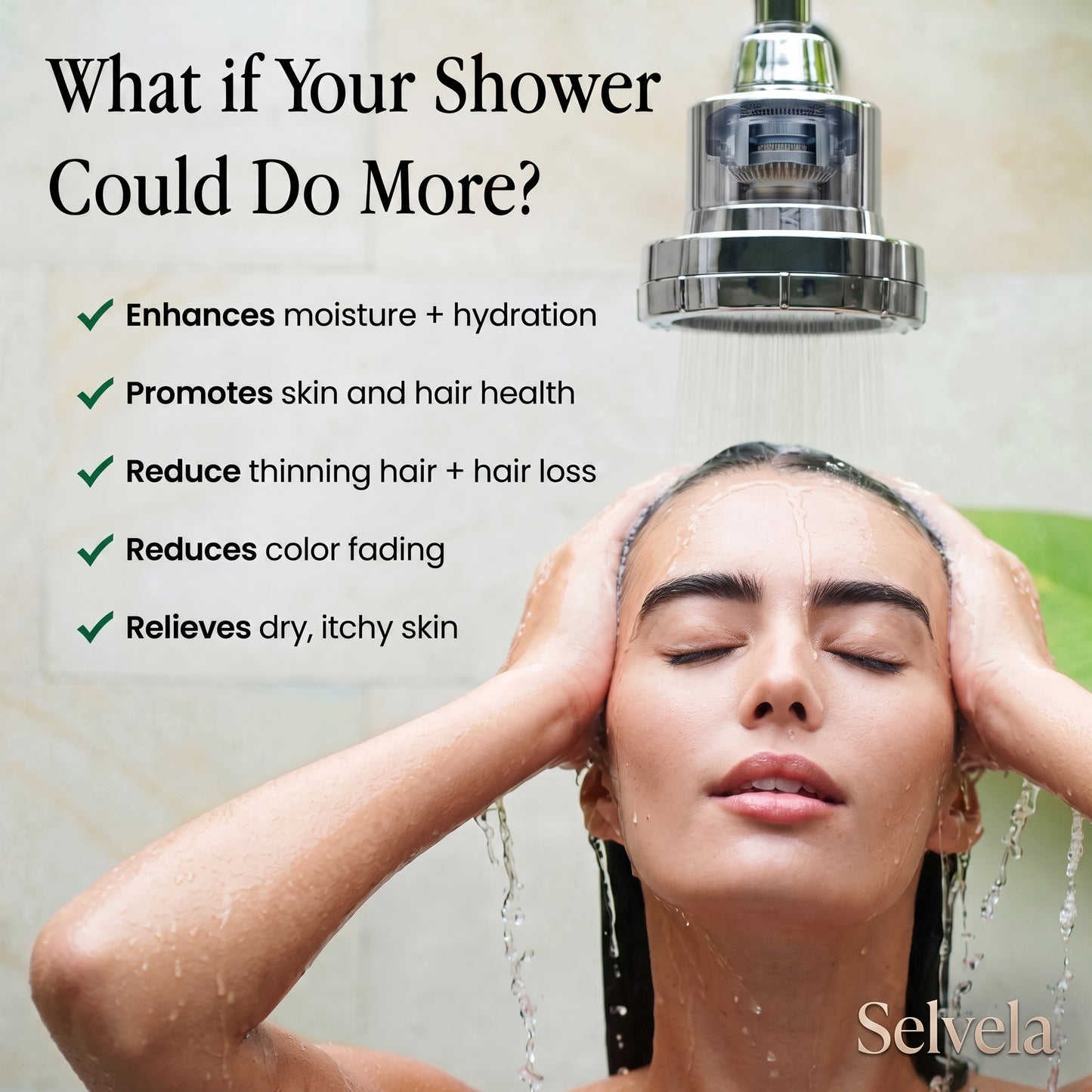 Selvela Filtered Showerhead