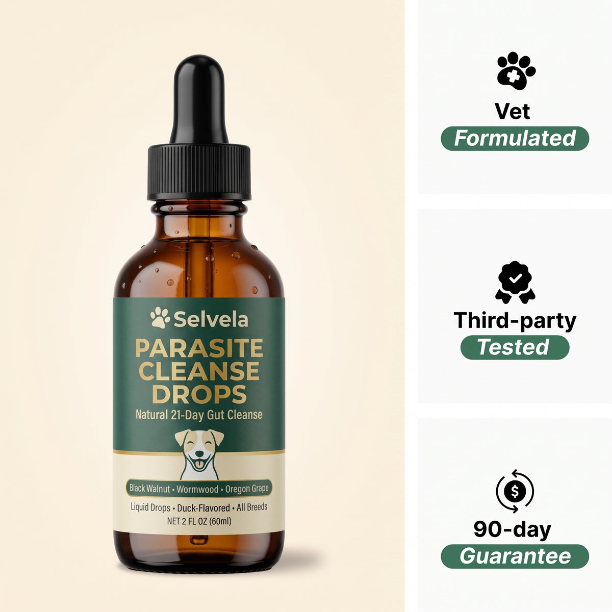 Selvela parasite cleanse drops