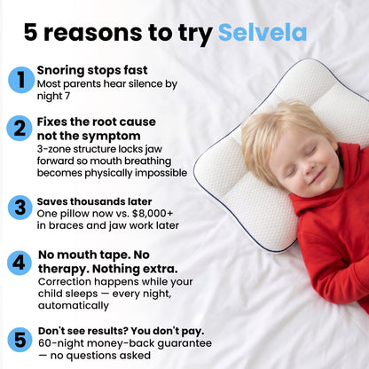 Selvela Posture Kids Pillow