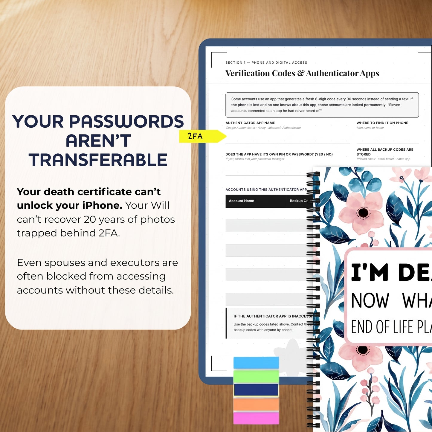 Selvela peace of mind planner