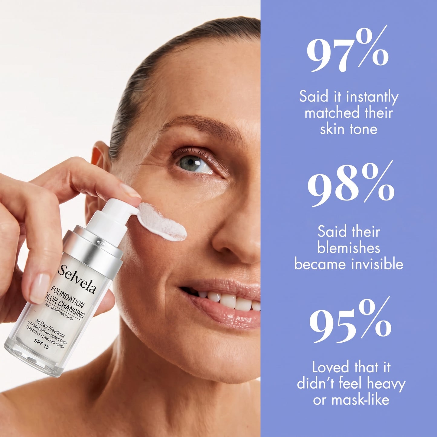 Reverse-aging Adaptive Foundation