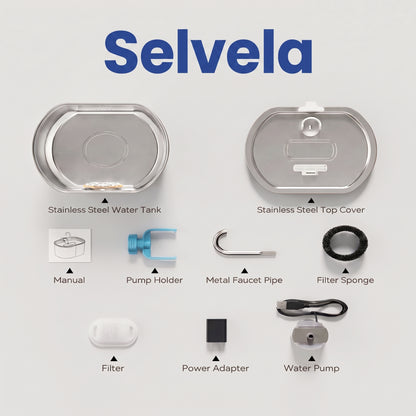 Selvela Cat Water Fountain