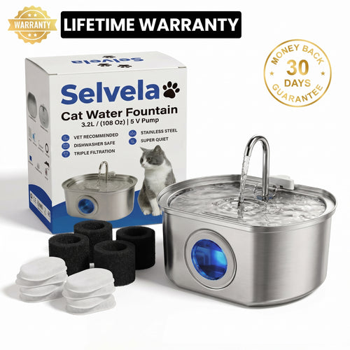 Selvela Cat Water Fountain