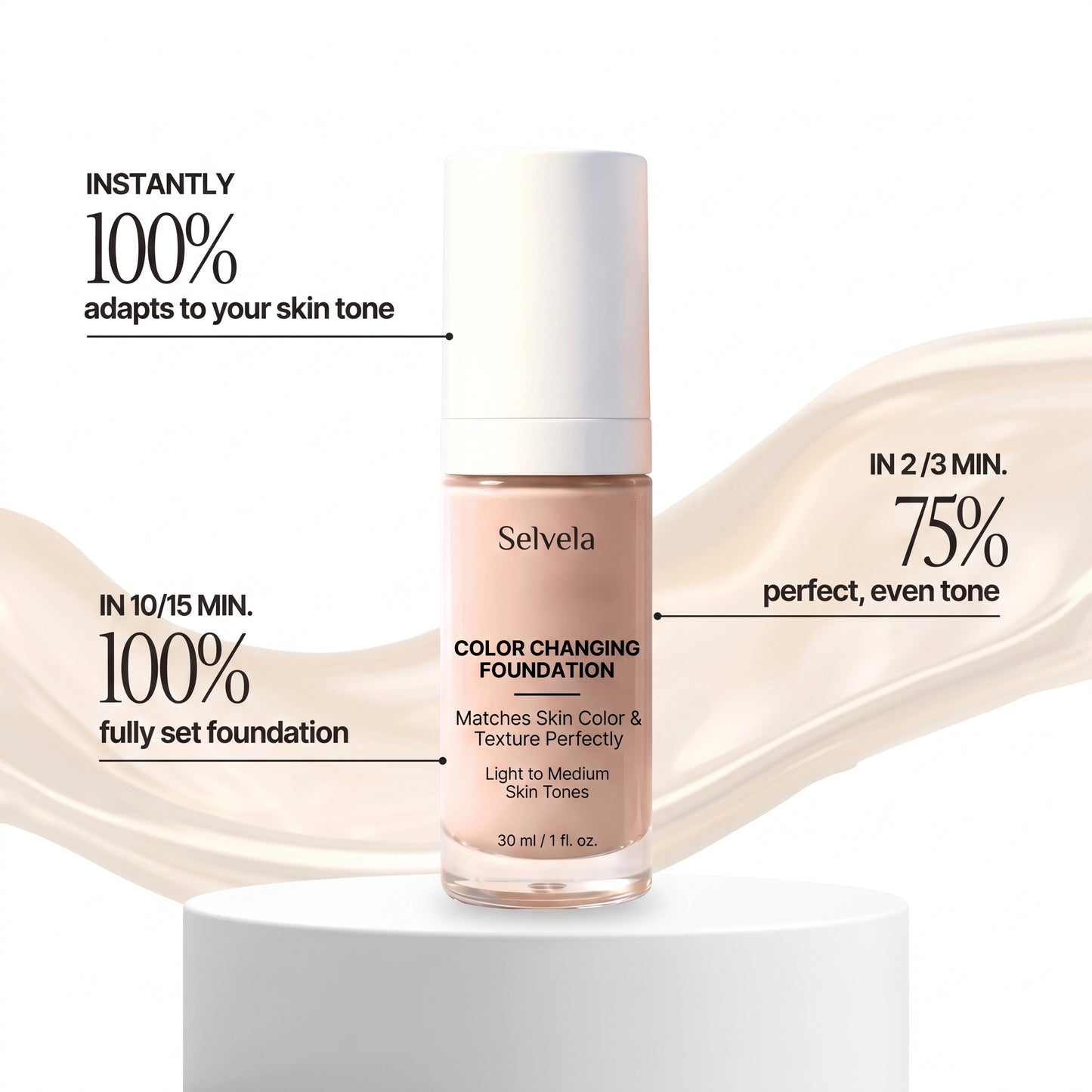 Selvela Color Changing Foundation