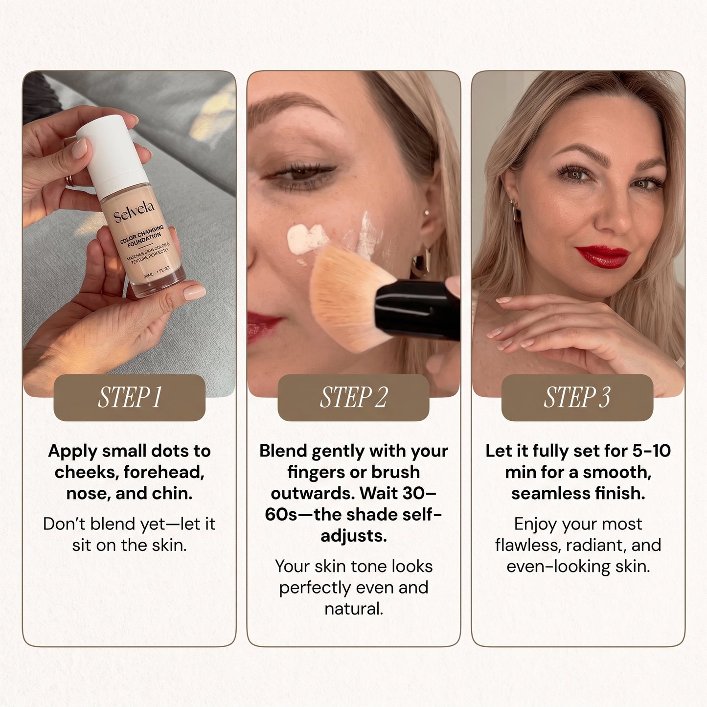 Selvela Color Changing Foundation
