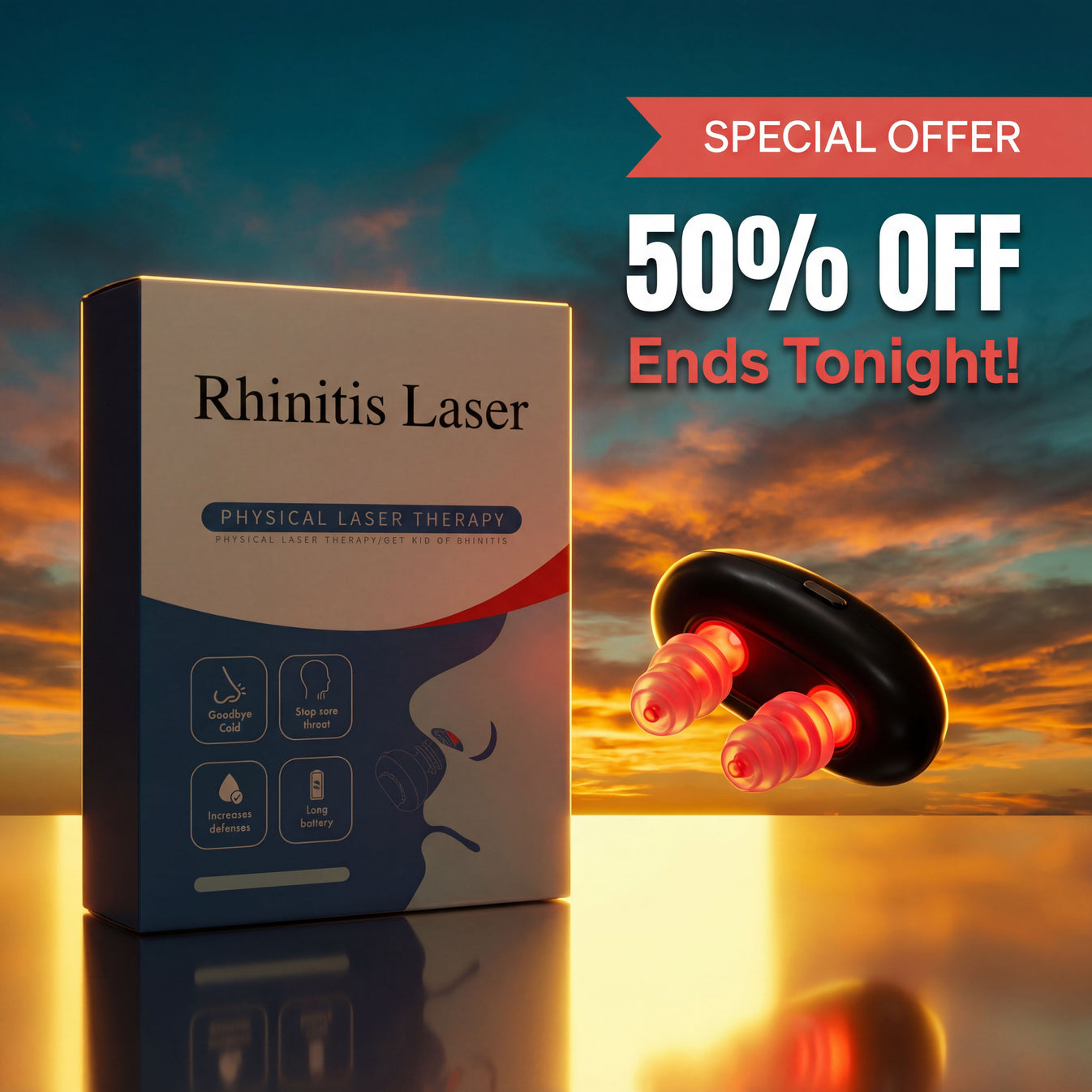 Selvela Red Light Nasal Relief
