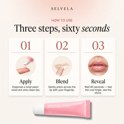 Selvela Peptide Glossy Lip Balm Treatment