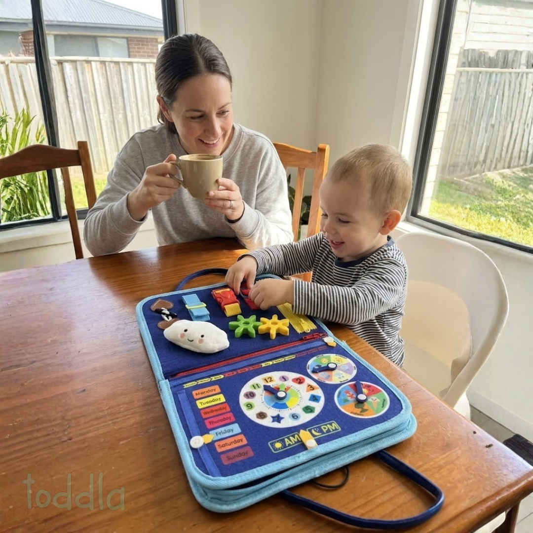 Selvela Montessori Busy Board