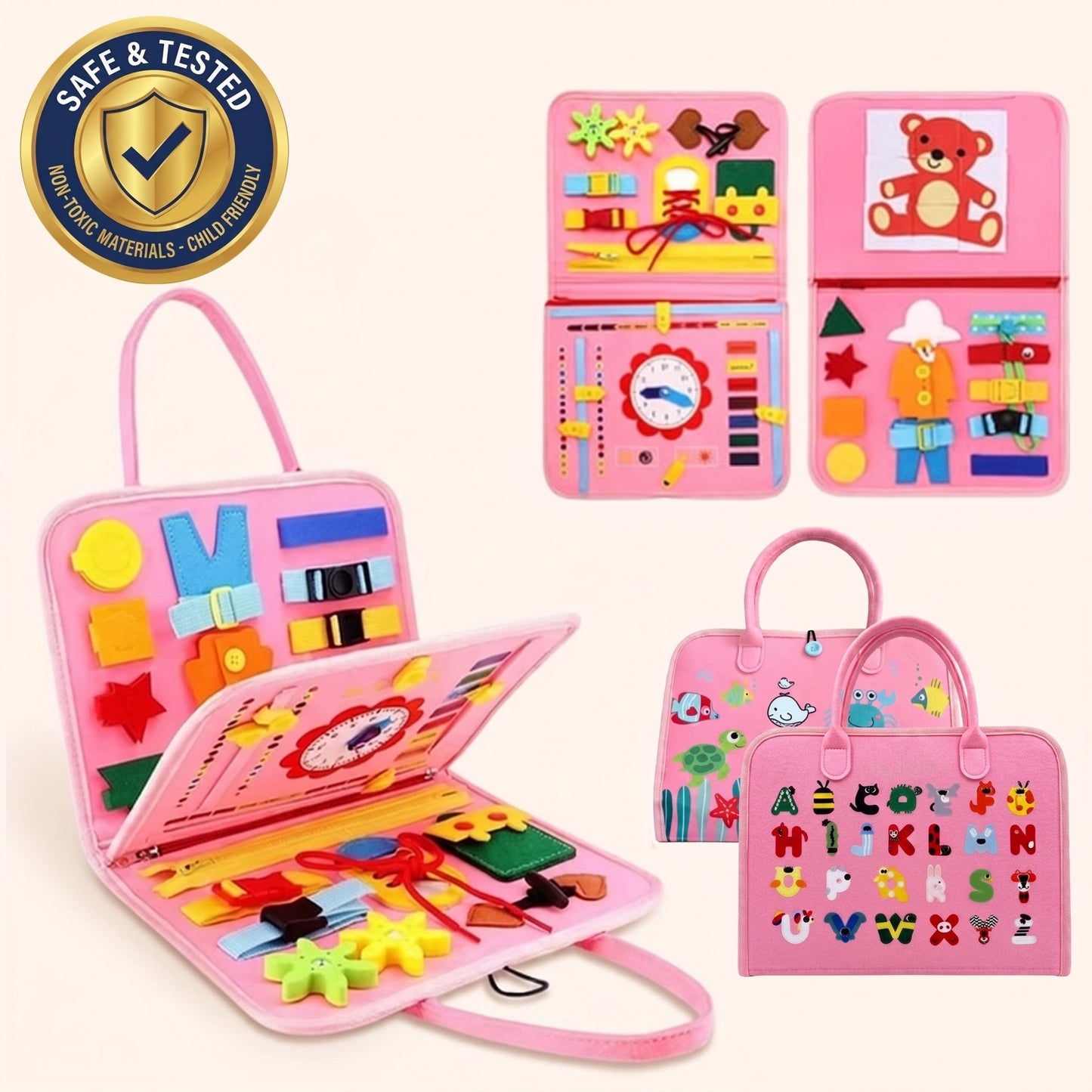 Selvela Montessori Busy Board