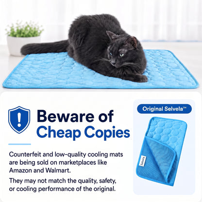 Protect Your Cat From Heatstroke with Selvela Cooling Mat
