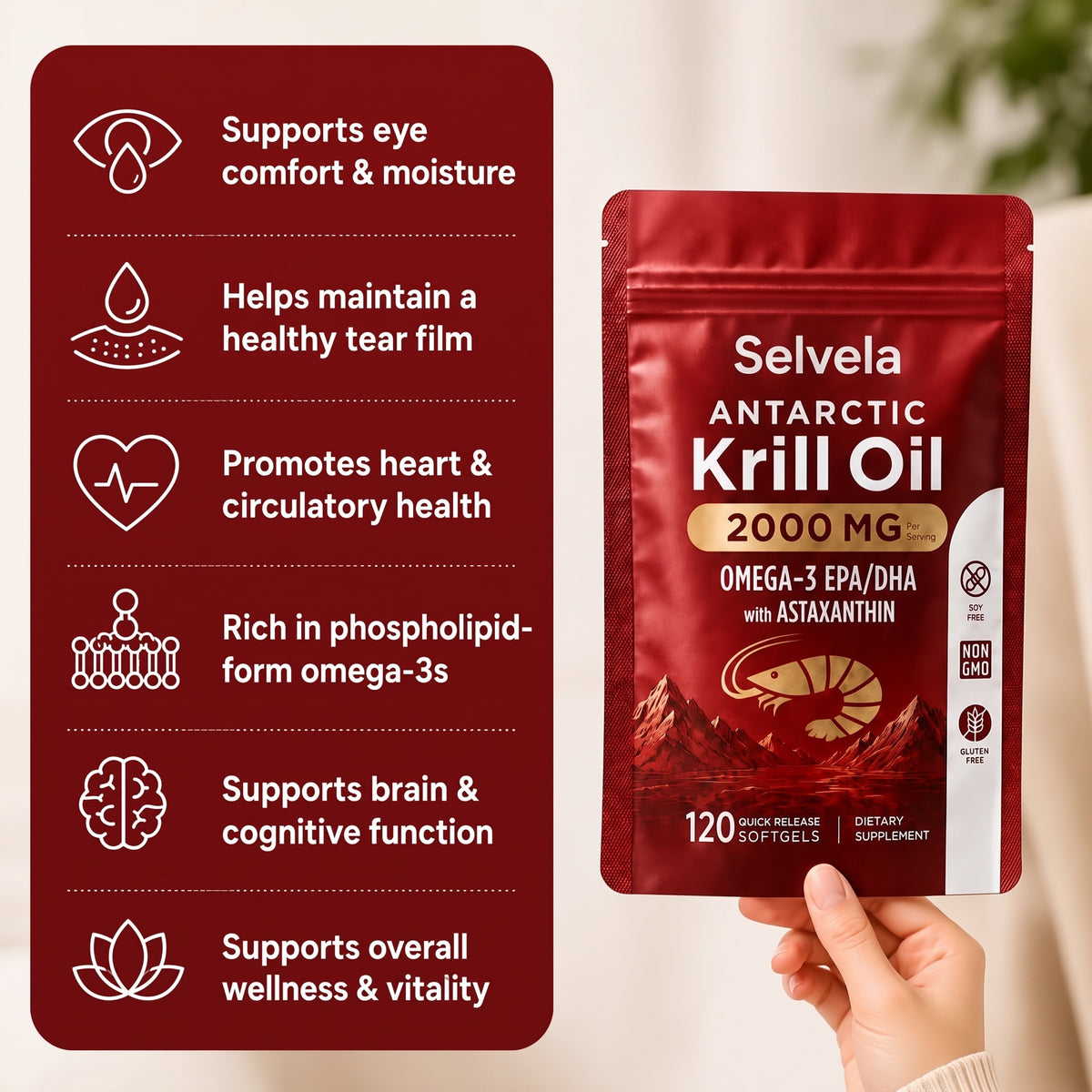 Selvela Krill Oil