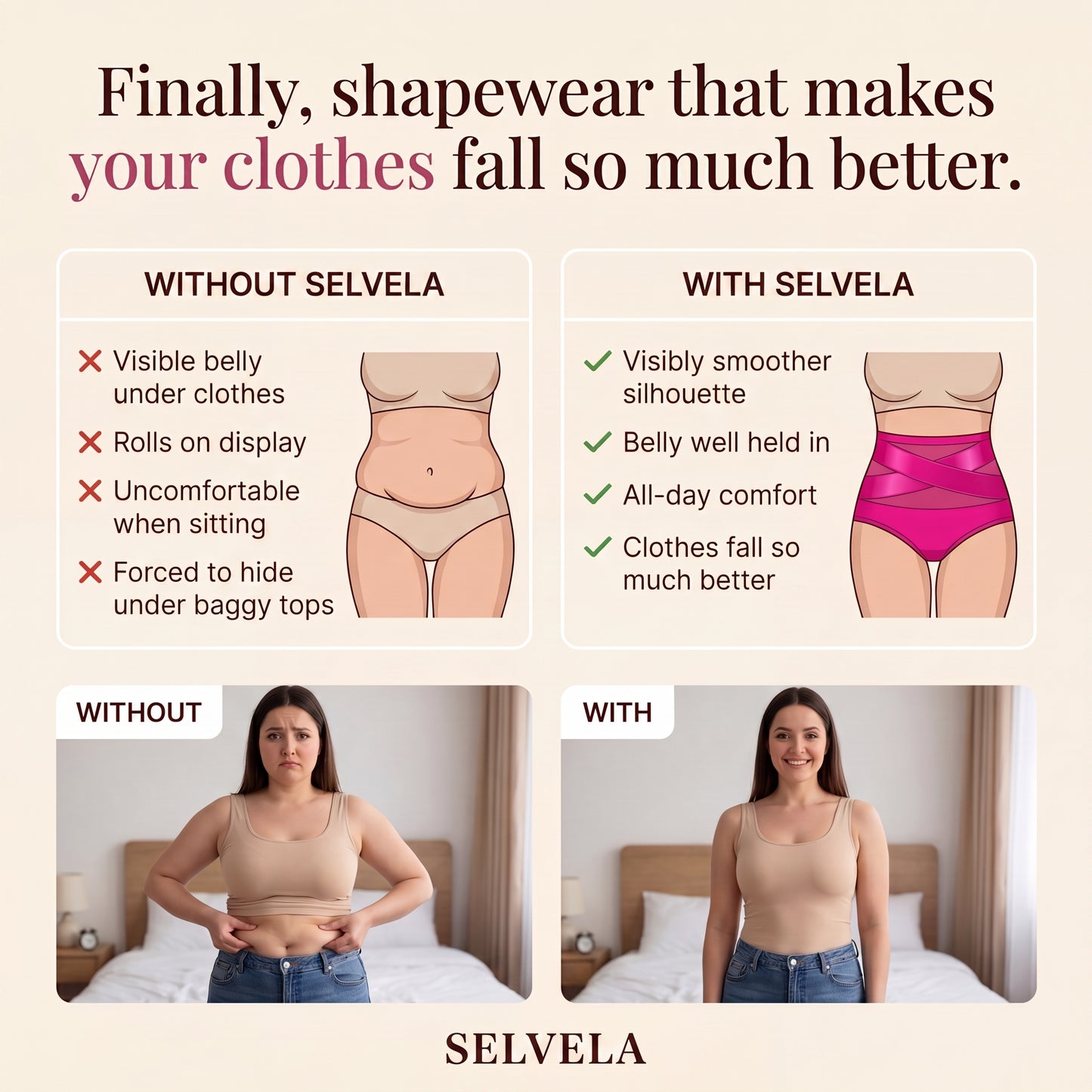 Selvela Sculpt Brief