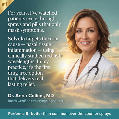 Selvela Red Light Nasal Relief
