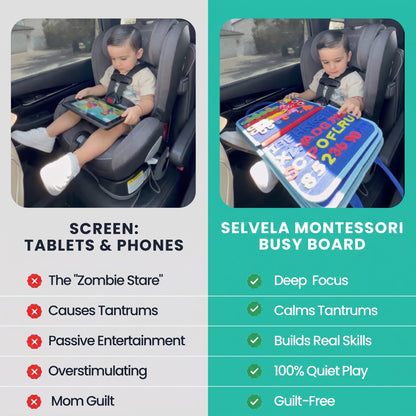 Selvela Montessori Busy Board
