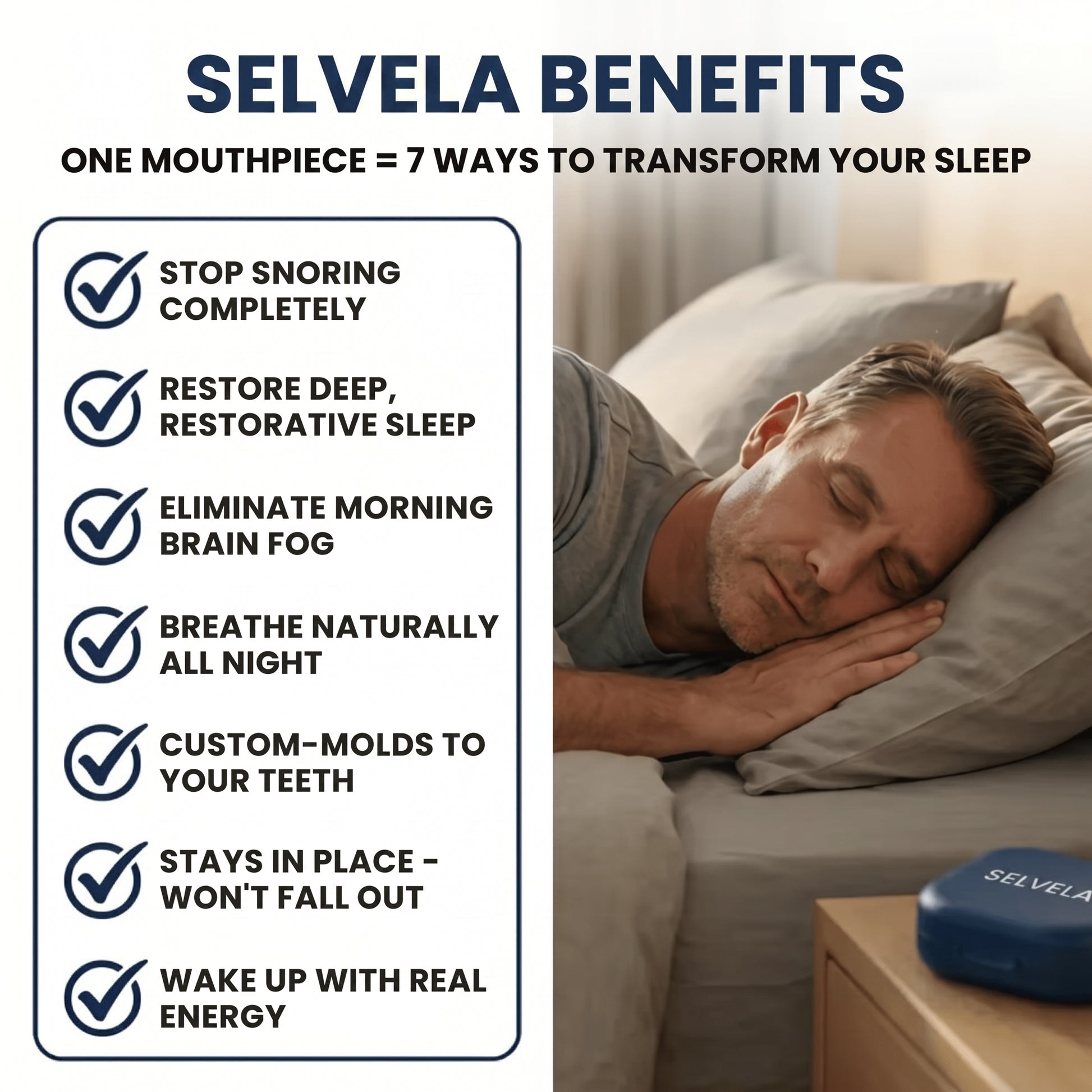 Selvela Anti-Snoring Mouthpiece Selvela Anti-Snoring Mouthpiece