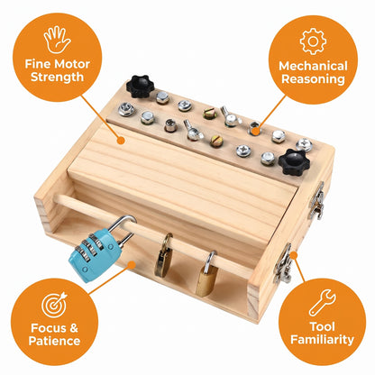 Selvela Montessori Screwdriver Board