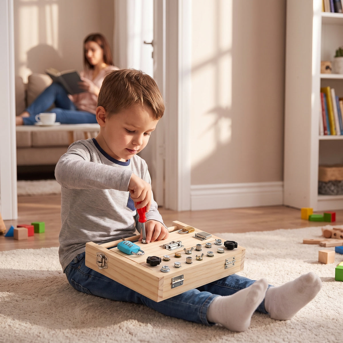 Selvela Montessori Screwdriver Board